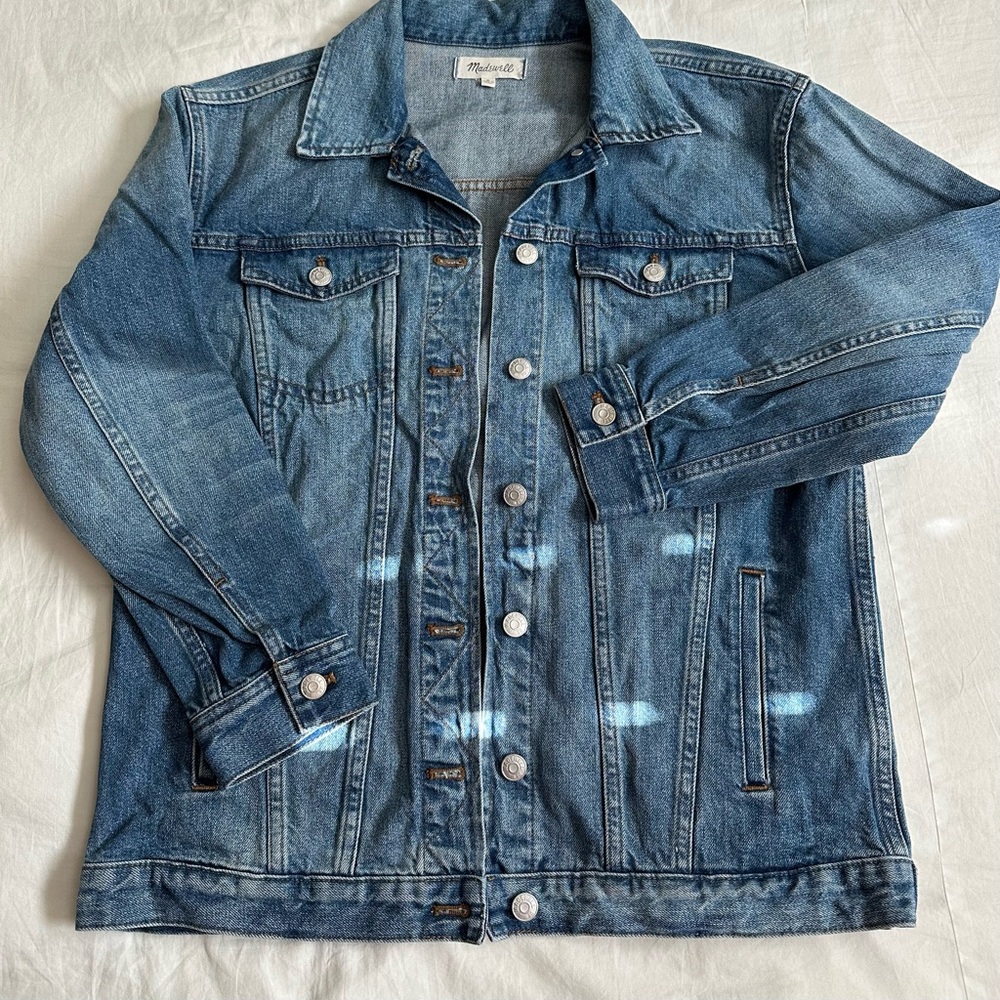 Madewell Women’s Medium Wash Blue Denim Jacket